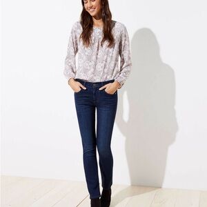 LOFT Modern Straight Jeans